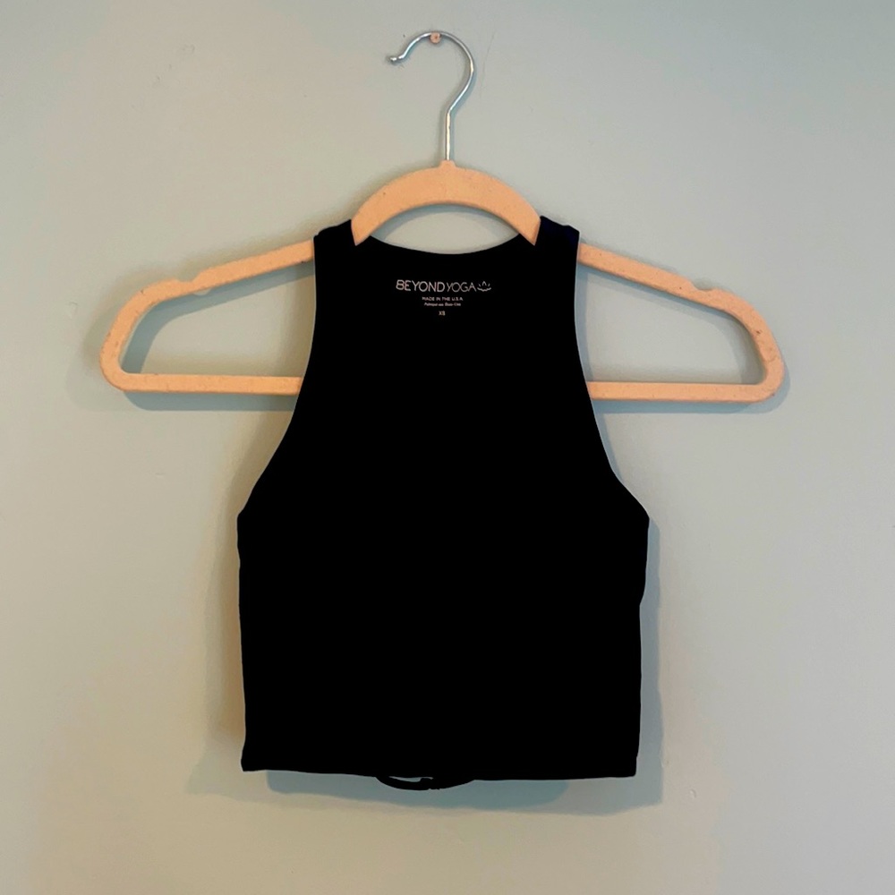 BEYOND YOGA Longline Sports Bra Crop 🧘‍♀️